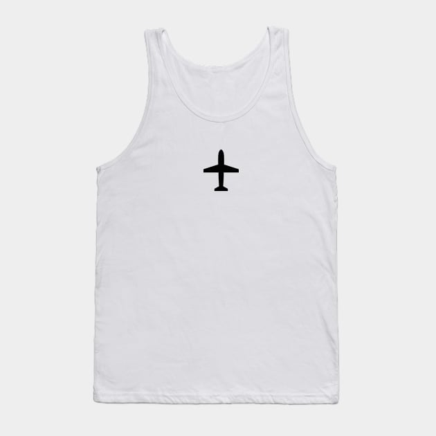 Simple plane logo Tank Top by Avion